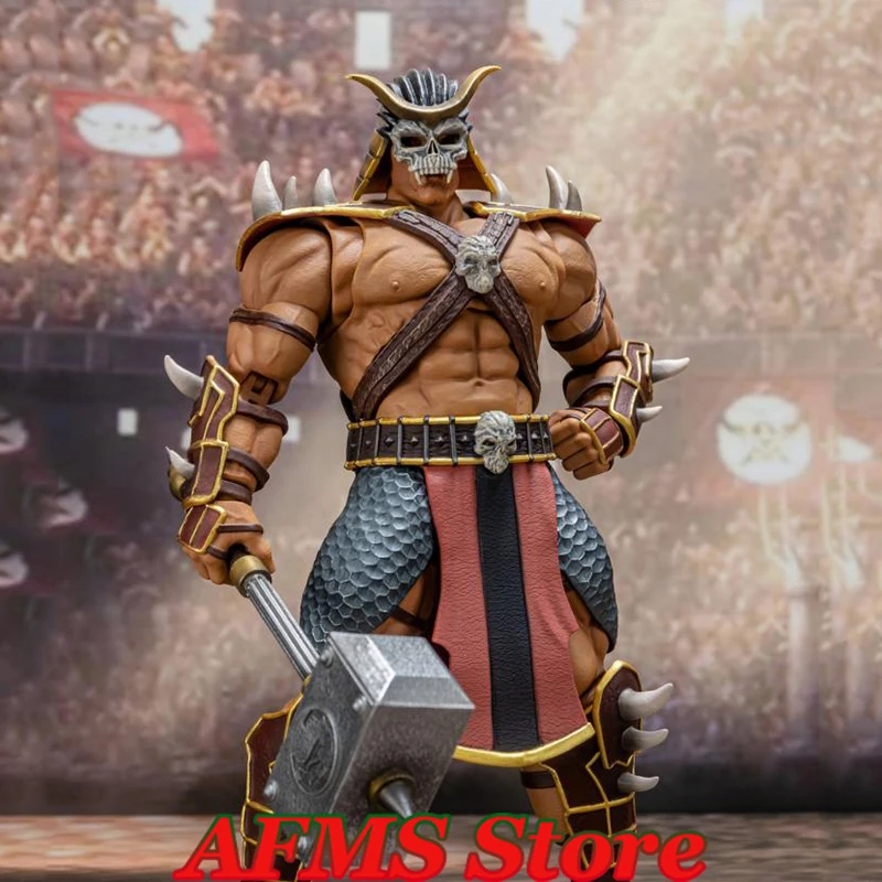 Storm Toys 1/12 Scale Scale Collectible Figure Shao Kahn Fighting Games Final Boss Full Set 6Inch Men Soldier Action Figure Body