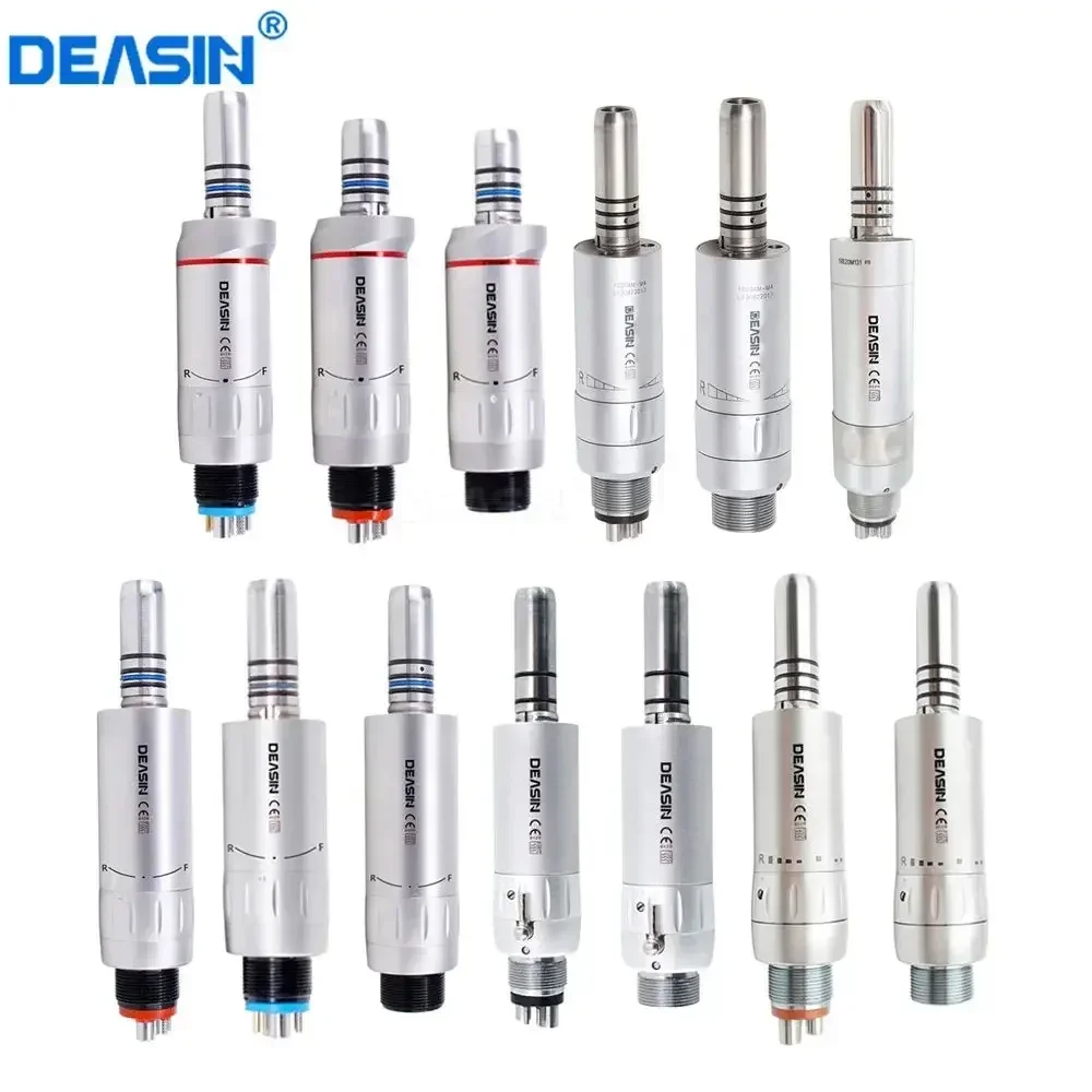

Dental Low Speed Air Motor With Micro Power Generator E-type 2/4/6 Hole H-andpiece Straight Contra Angle Internal Water Spray