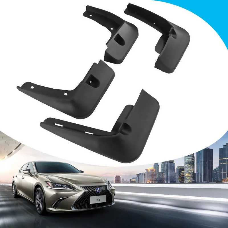 

Car Auto Wheel Mud Flaps Splash Guards Fender for 2018 Lexus ES Safe Driving Essential Body Guards