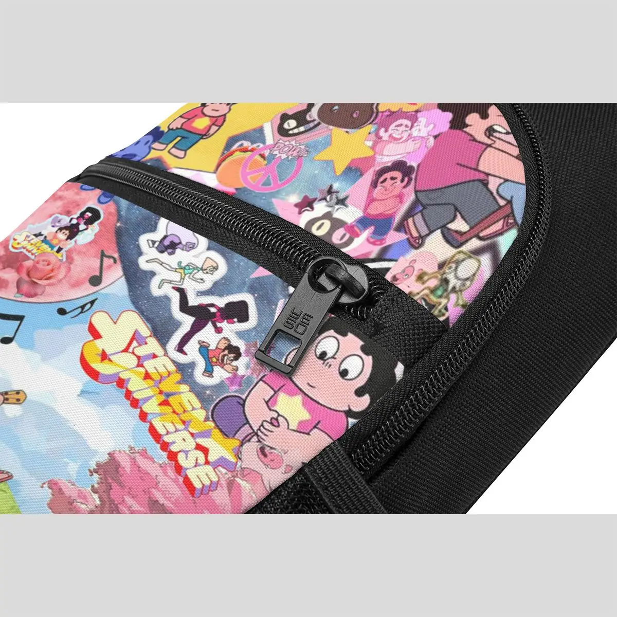 Steven Universe Chest Bag Men Sling Crossbody Backpack Chest Bag Traveling Hiking Daypack Shoulder Bag