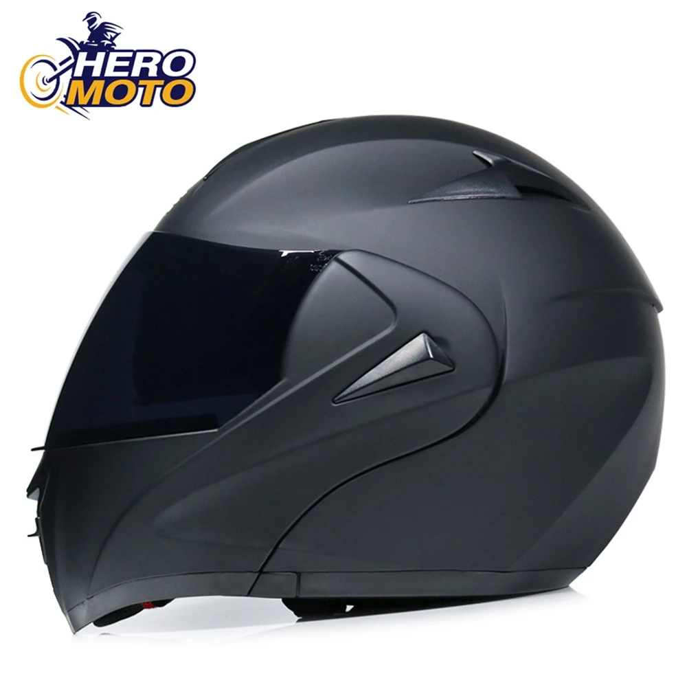 

Motorcycles Helmet Men's Flip Up Helmets Wear-Resistant Racing Helmets Breathable Motocross Kask Anti-Fall Biker Protection New