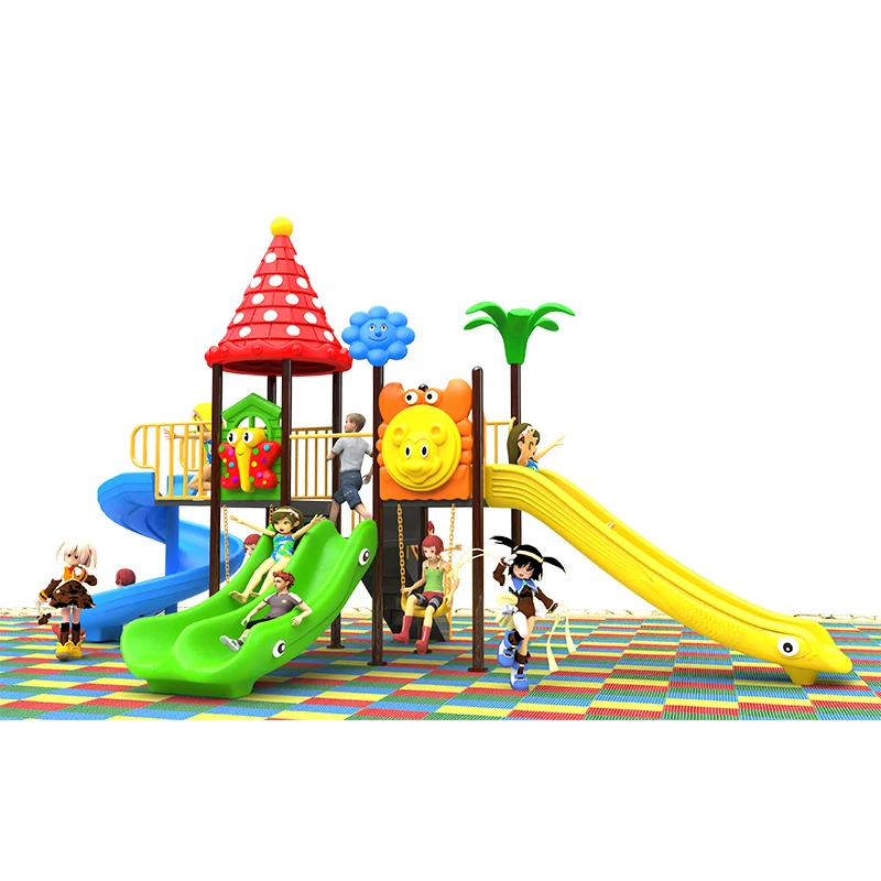 

Outdoor Slide Equipment Children Small Indoor Playground Plastic Slide Outdoor Playground Colorful Play Set