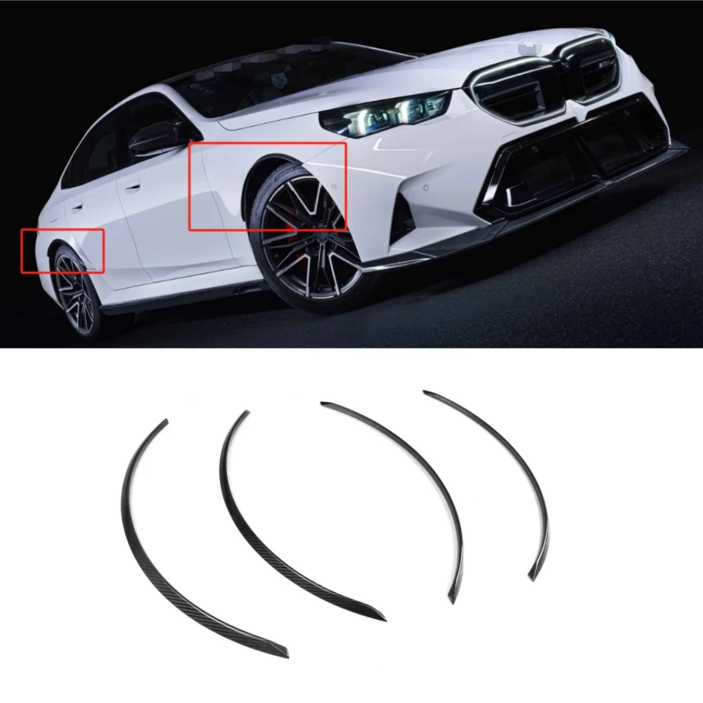 

Dry Carbon Fiber SQ Style Eyebrow Wheel Brow for BMW M5 G90 G99 4-Door 2025+