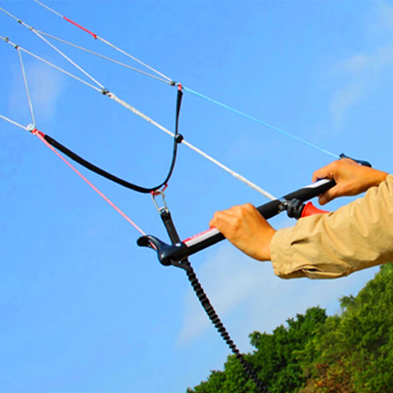 Barra de control de pipa eléctrica, accesorios para pipa acrobática de cuatro líneas, kitesurf, tres líneas, surf, windsurf, pipa de viento profesional, pipa grande
