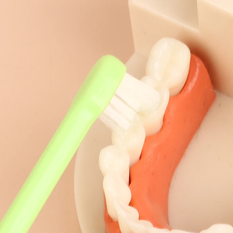 Cepillos de dientes de ortodoncia, cepillo interdental multicolor de concavo para limpiar el cepillo de dientes ortopédico