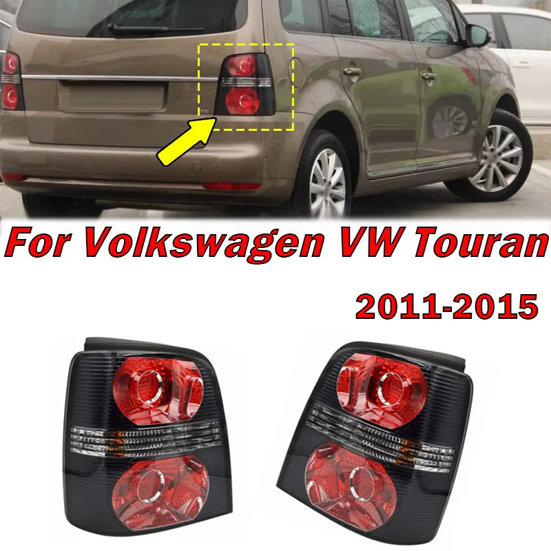 Auto Parts Tail Light Signal Lamp For Volkswagen Touran 2011 2012 2013 2014 2015 Taillight Cover Car Light Housing Without Bulbs