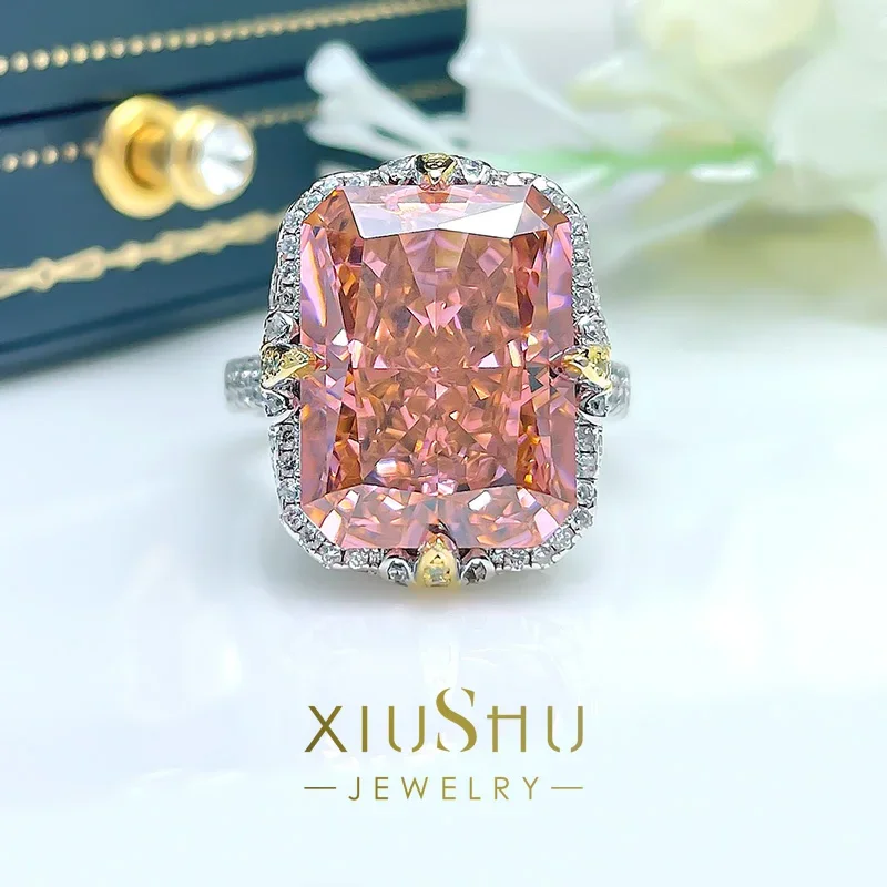 

Desire Fashion Luxury Set Papalacha Ring for Women High Carbon Diamond 925 Silver Dinner Charm