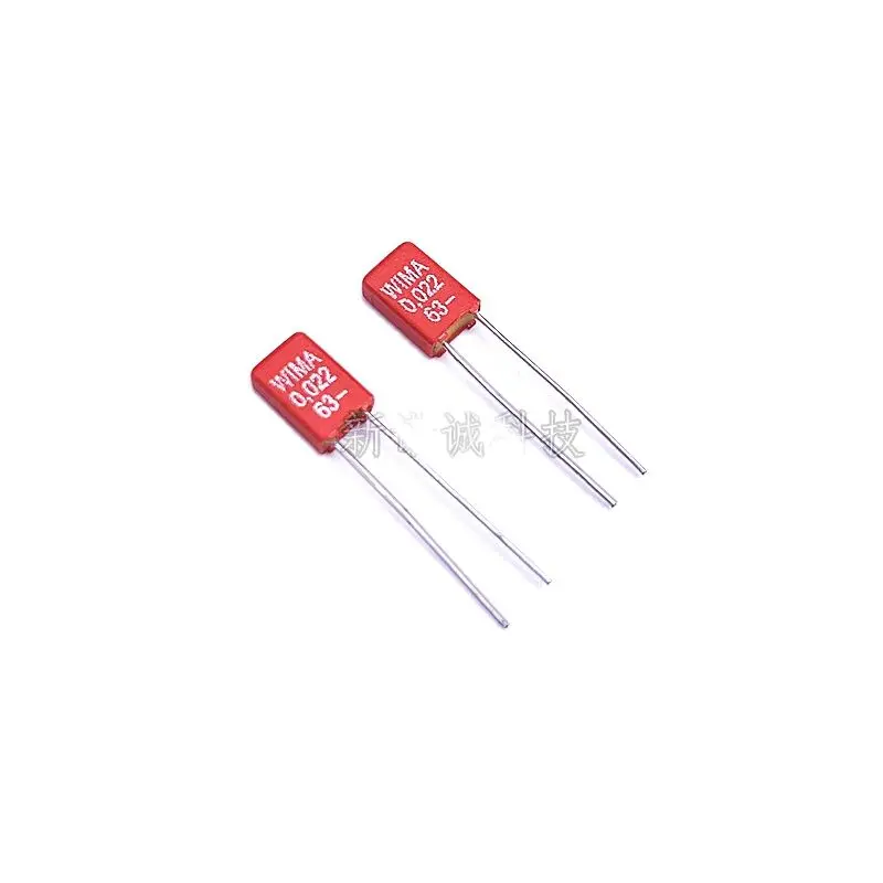 

10pcs/Germany Weimar WIMA 63V 223 0.022UF 63V 22NF MKS02 Foot Distance 2.5 Film Capacitor