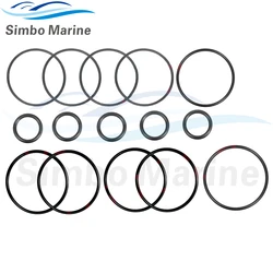 5pcs Compatible with SUZUKI DF 8 9.9 15 20 Oil Filter O ring Seal Kit 09280-54001 & 09280-13004