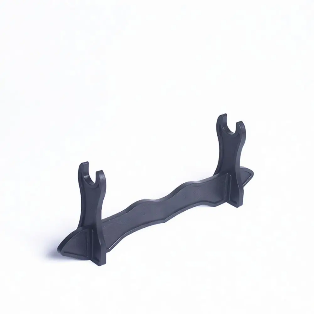 Stand Holder Display Rack Plastic Bamboo Mount Storage Organizer Leather Harness Belt Prop Accessory