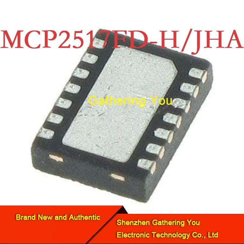 

MCP2517FD-H/JHA Stand-alone Can Fd Controller W/SPI Interface Brand New Authentic