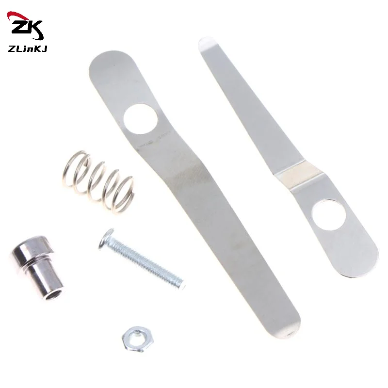(ZYDD01) 1Set Microscope Stage Clip Specimen Slices Fix Presser Biological Stereo Microscope Fixing Clip Accessory