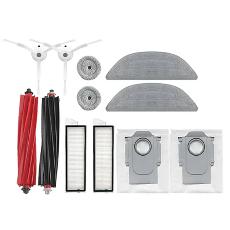 

X17A 2025 NEW-Replacement For Roborock S8 Maxv Ultra G20s Robot Main Side Brush Hepa Filter Mop Vacuums Cleaner Spare Part Acces