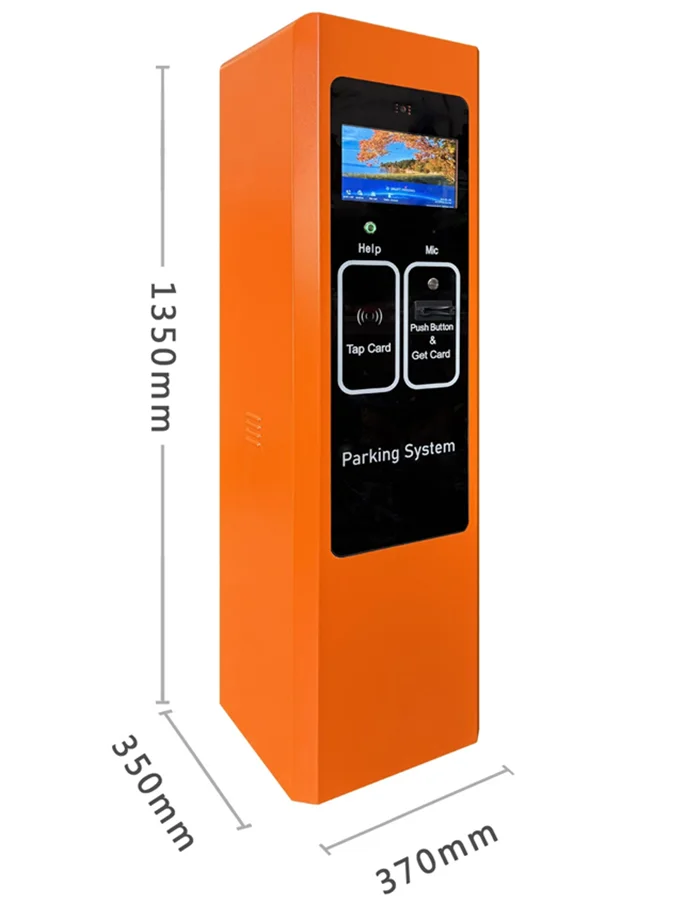 Automatic Ticket    Dispenser System Auto Pay Smart Car Parking Lot Solution Ticket Box Station