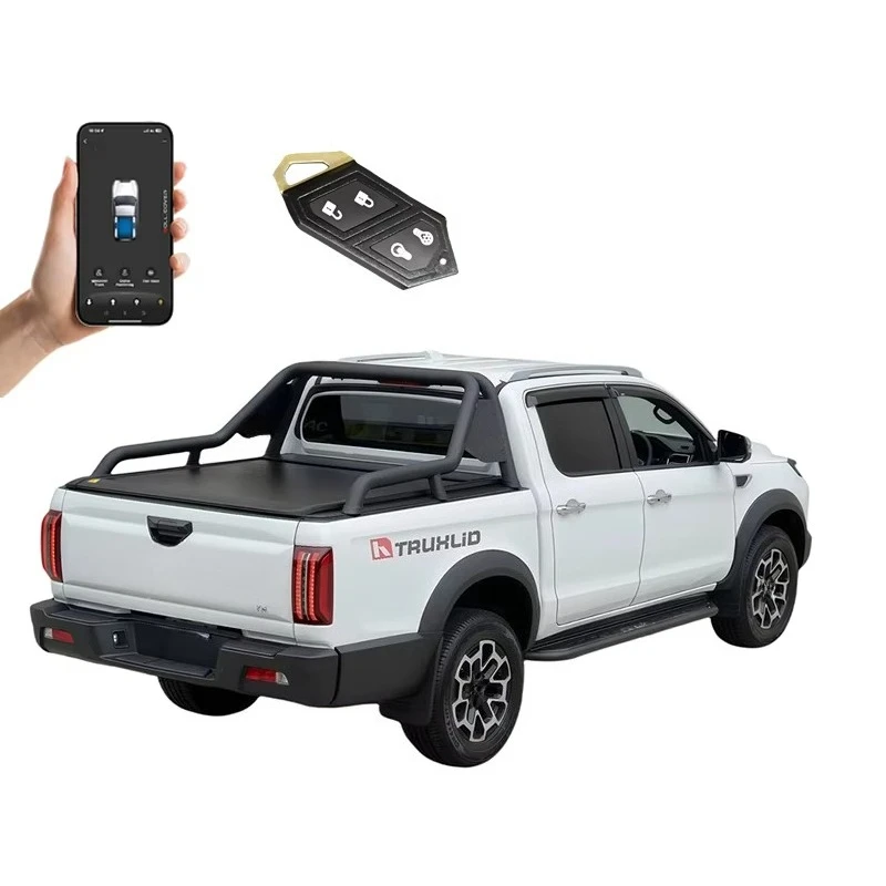 

For T9 EV Tonneau Cover Electric Retractable Pickup Truck Bed Roller Lid Shutter Pick-up Electrical Rolling Truck Cover