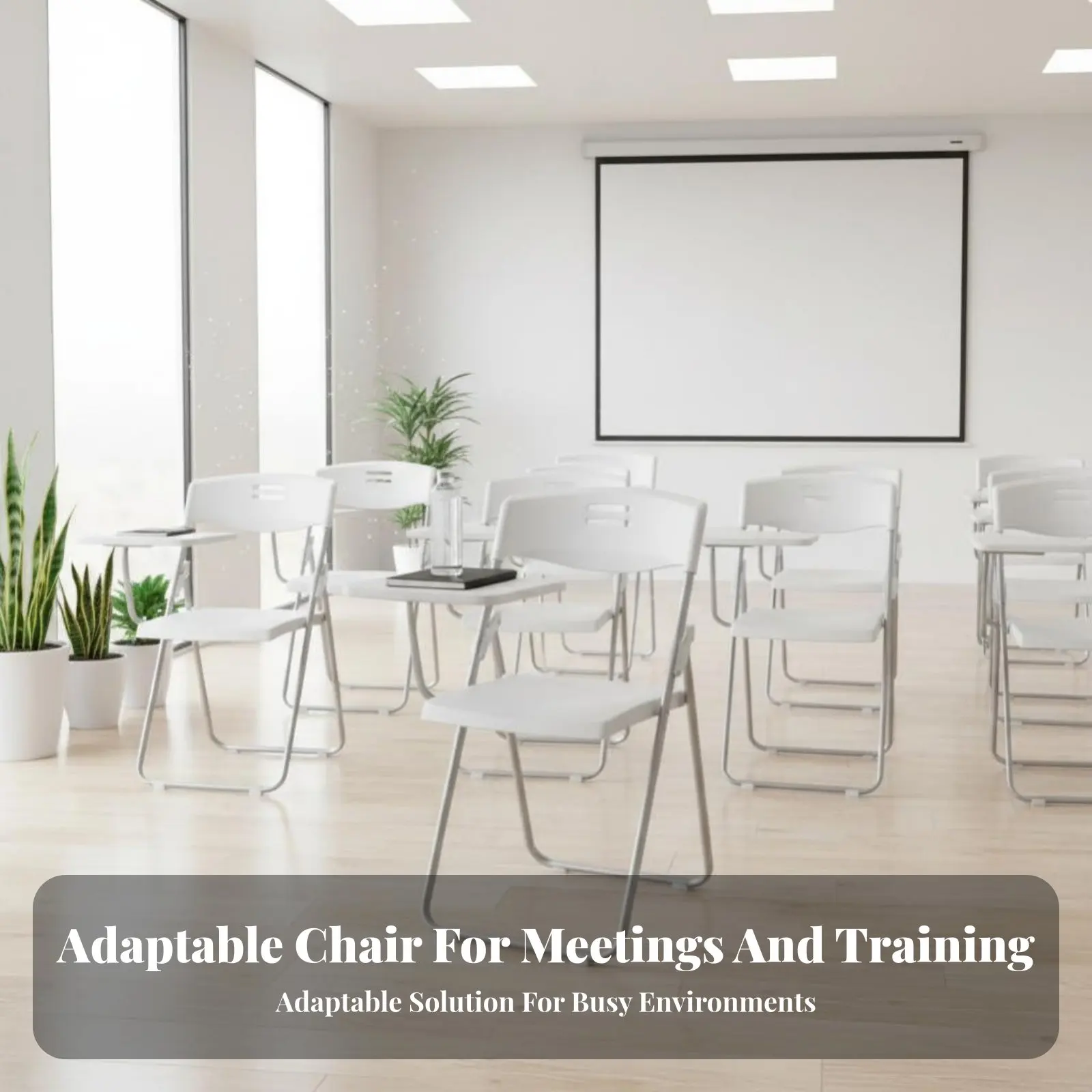 折りたたみ式学生用デスクチェア、筆記用タブレット付きポータブル折りたたみ椅子、省スペースで頑丈なフレーム、研修生、教育者、イベント向け