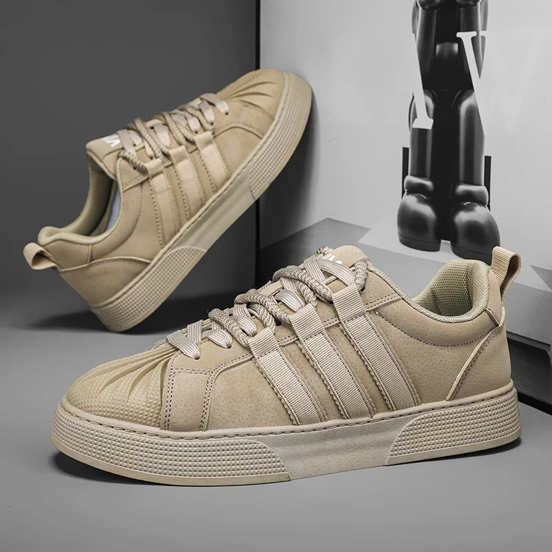 

Autumn New Versatile Casual Shoes Non-Slip Sneakers Men's Student Thick-Soled Men's Shoes Trendy Soft Surface Shoes