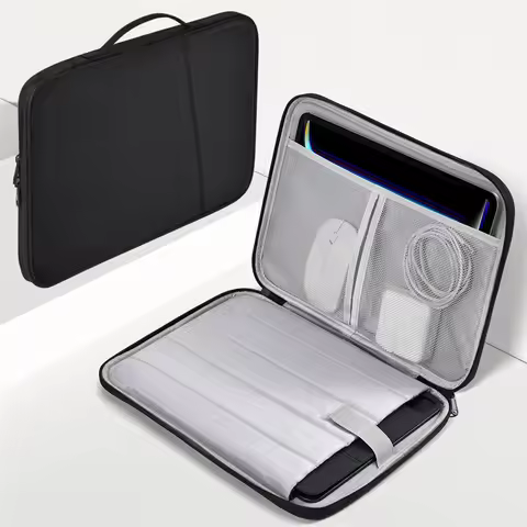 Waterproof Shockproof Handle Bag Laptop Sleeve Case for Macbook Air 11 12 13 13.6 Inch M4 M3 M2 Chip Mac Book Cover 2026
