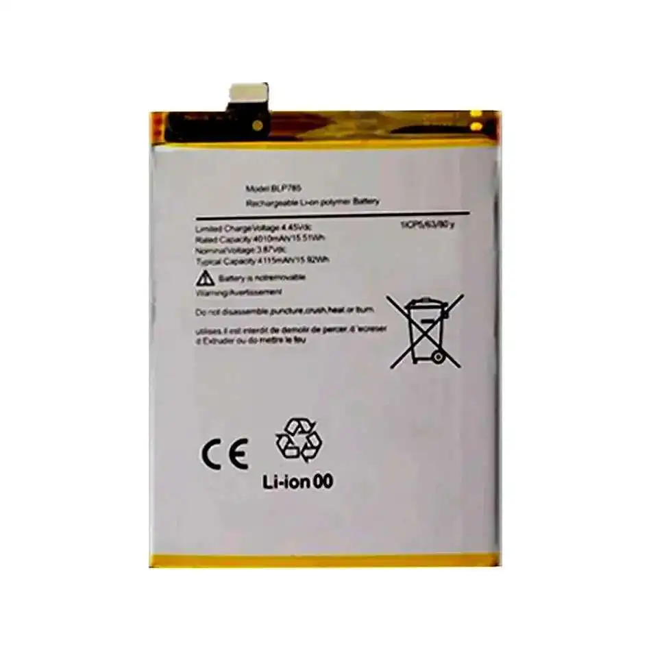 4115Mah Per Oneplus Nord Z 5G AC2001 AC2003 One Plus 1+ Buone Prestazioni a Bassa Temperatura BLP785 Batteria Del Telefono Mobile