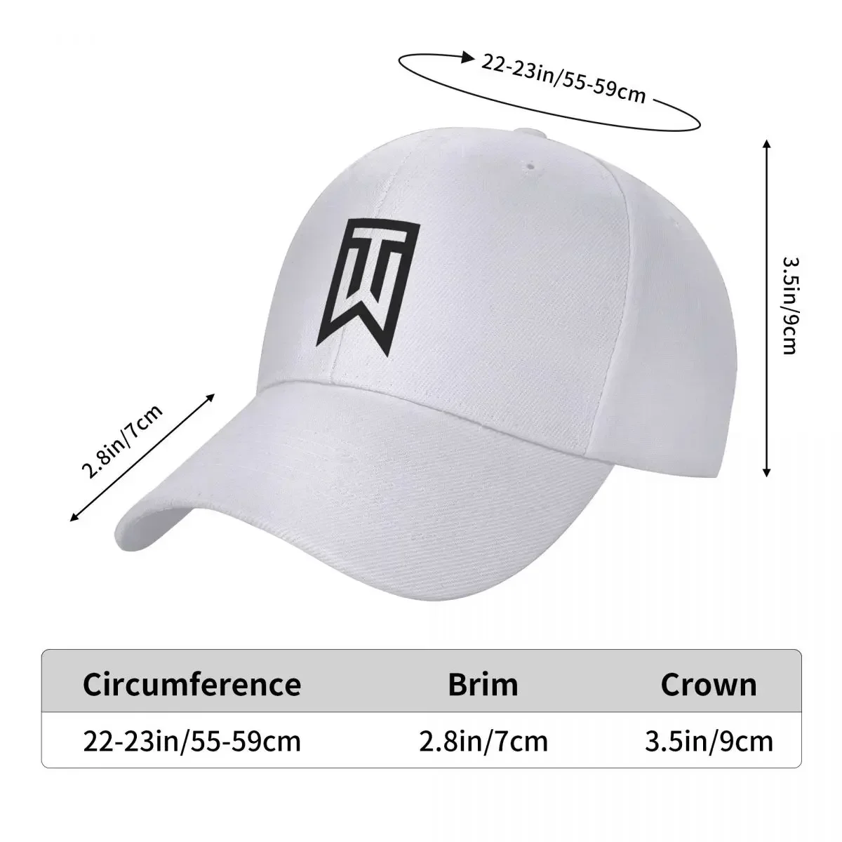 Fashion Golf Tiger Baseball Cap for Women Men Adjustable Woods Trucker Hat Outdoor