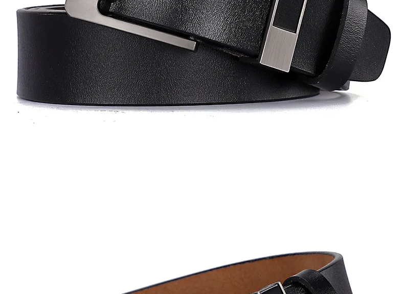 Gürtel Herrenmode Herren Luxus Designer Rindsleder Gürtel für Jeans Echt leder Riemen Nadel schnalle plus Größe 170cm – Detail 16