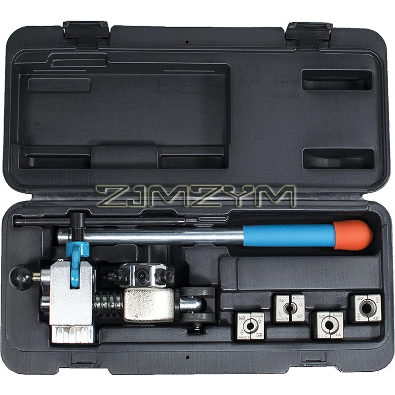 45°Professional Brake Tube Line Flare Brake Pipe Flaring Tool 45 Degree Set, Flare Tool Kit