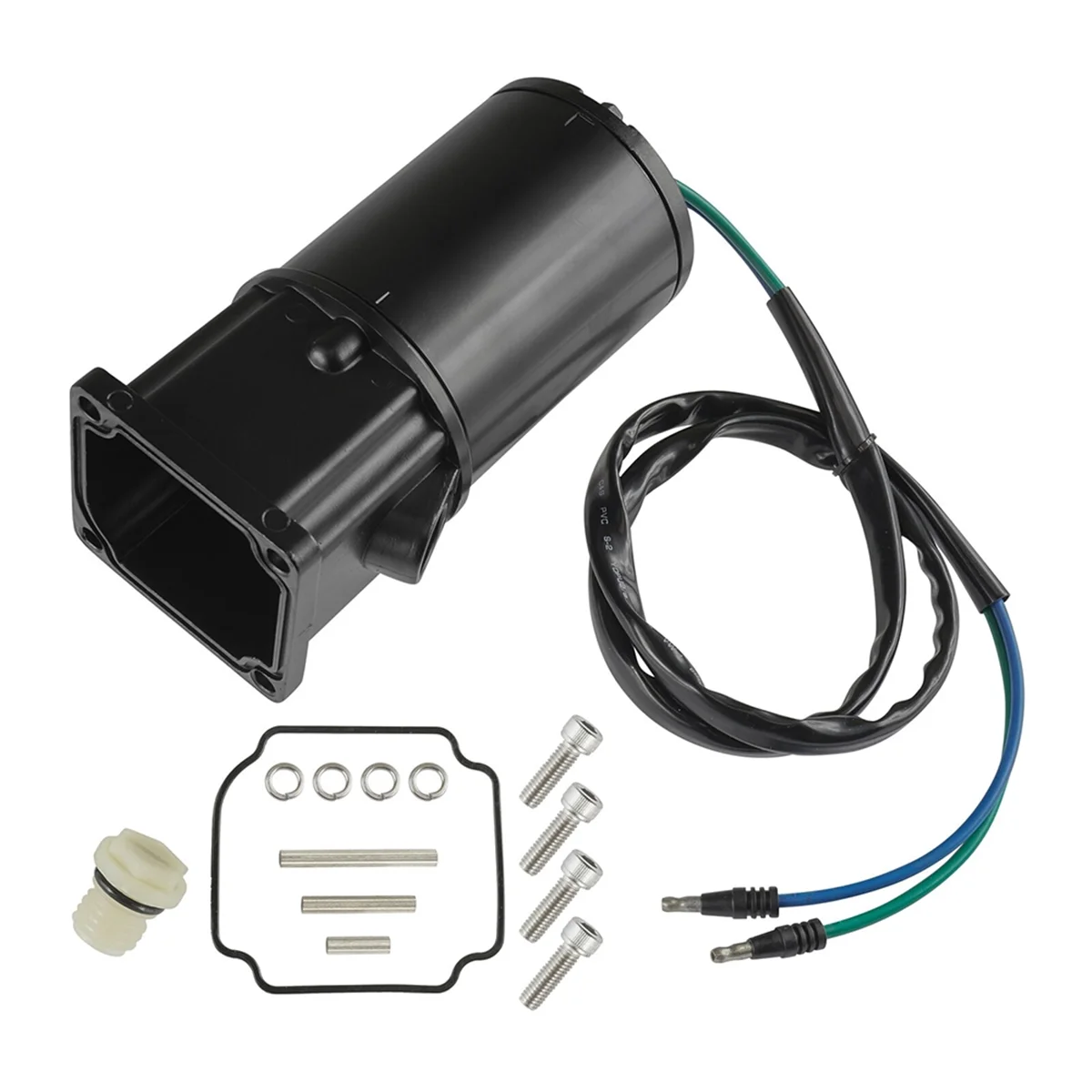 12V 2-Wire Outboard Tilt Trim Pump Motor for Mercury Mariner Force 40HP-125HP 809885A1 809885A2 809885T2 893907 813447