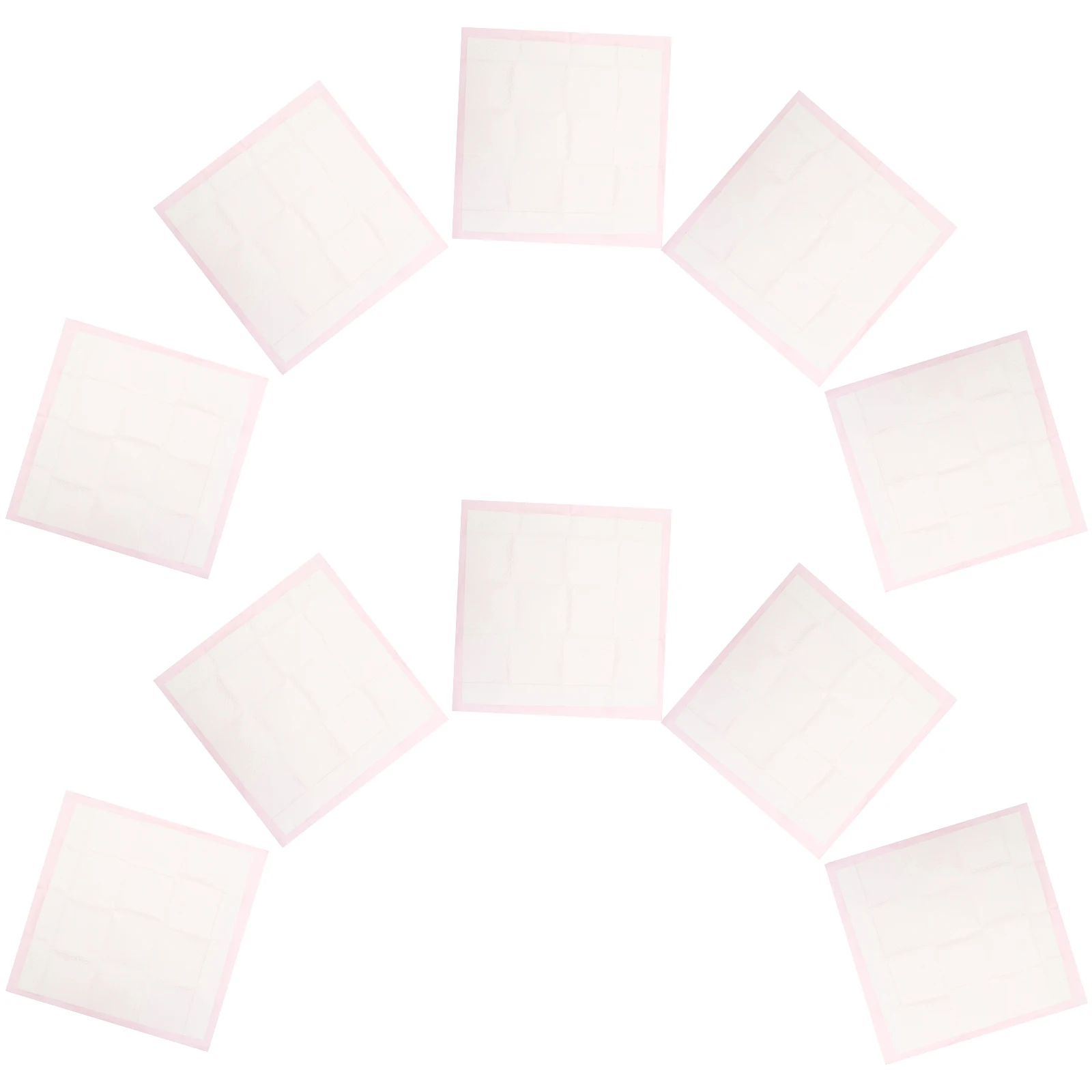 

25pcs Pet Mat Pee Pads Disposable Absorbent 60x60 Pink Compact Safe Non-Leakage Puppy Cat Pet Training Pee Pads Potty