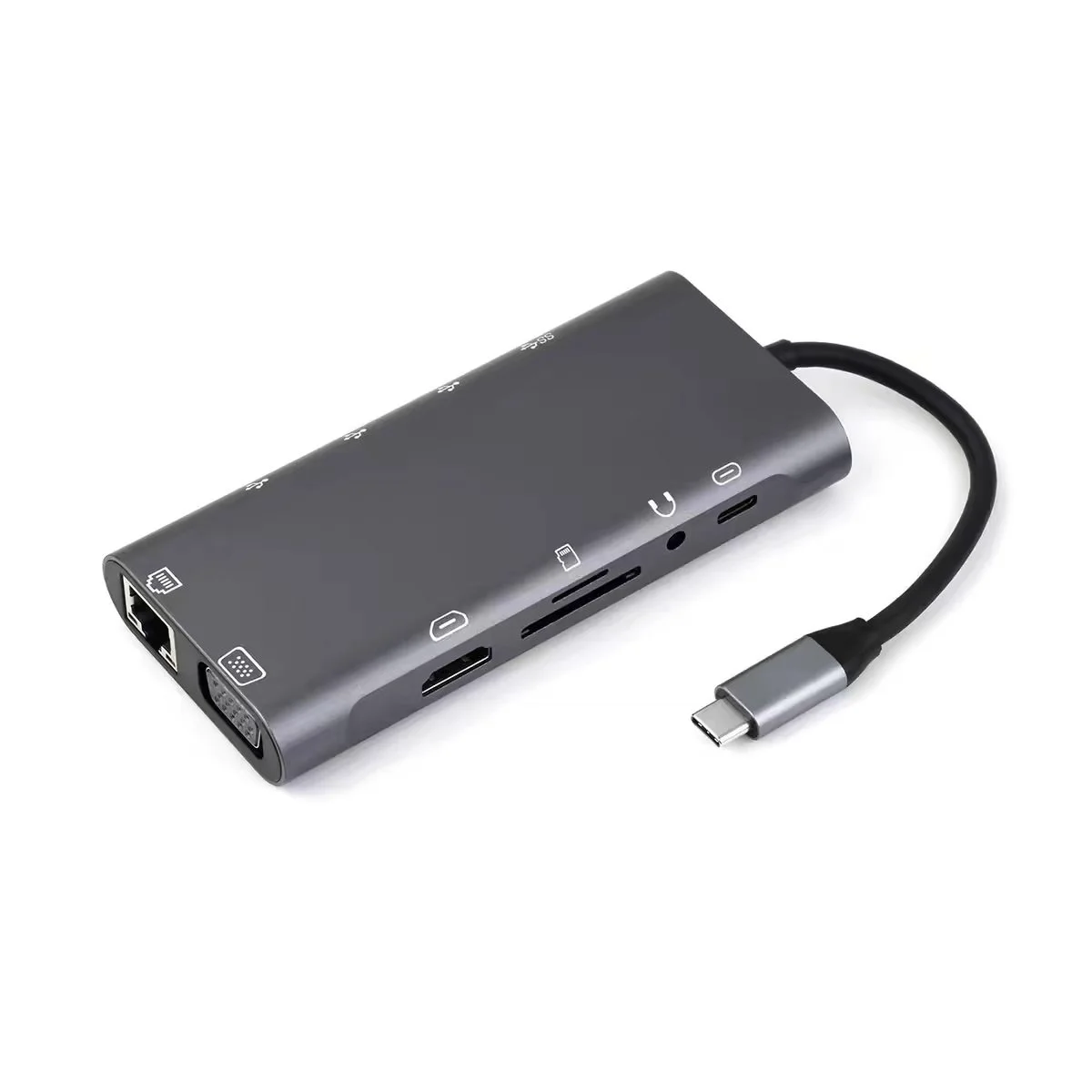 weixue-usb-c-11-in-1-ドッキングステーション-rj45-100mbps-イーサネットポート-アルミ合金シェル-プラグアンドプレイ機能付き