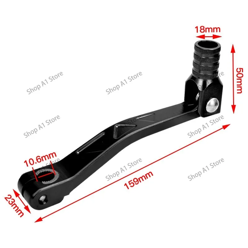 Off-road motorcycle CNC size Suitable for foldable gear changers such as Gaussian Apollo BBR KXL TTR CRF