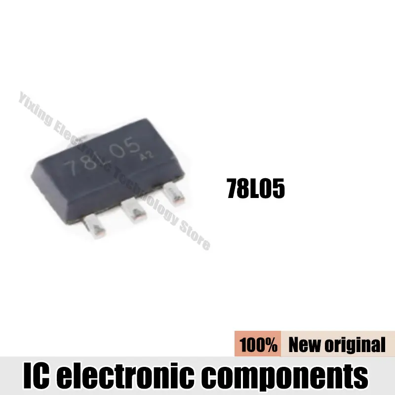 50-1000PCS NEW 78L05 SOT-89 Chipset