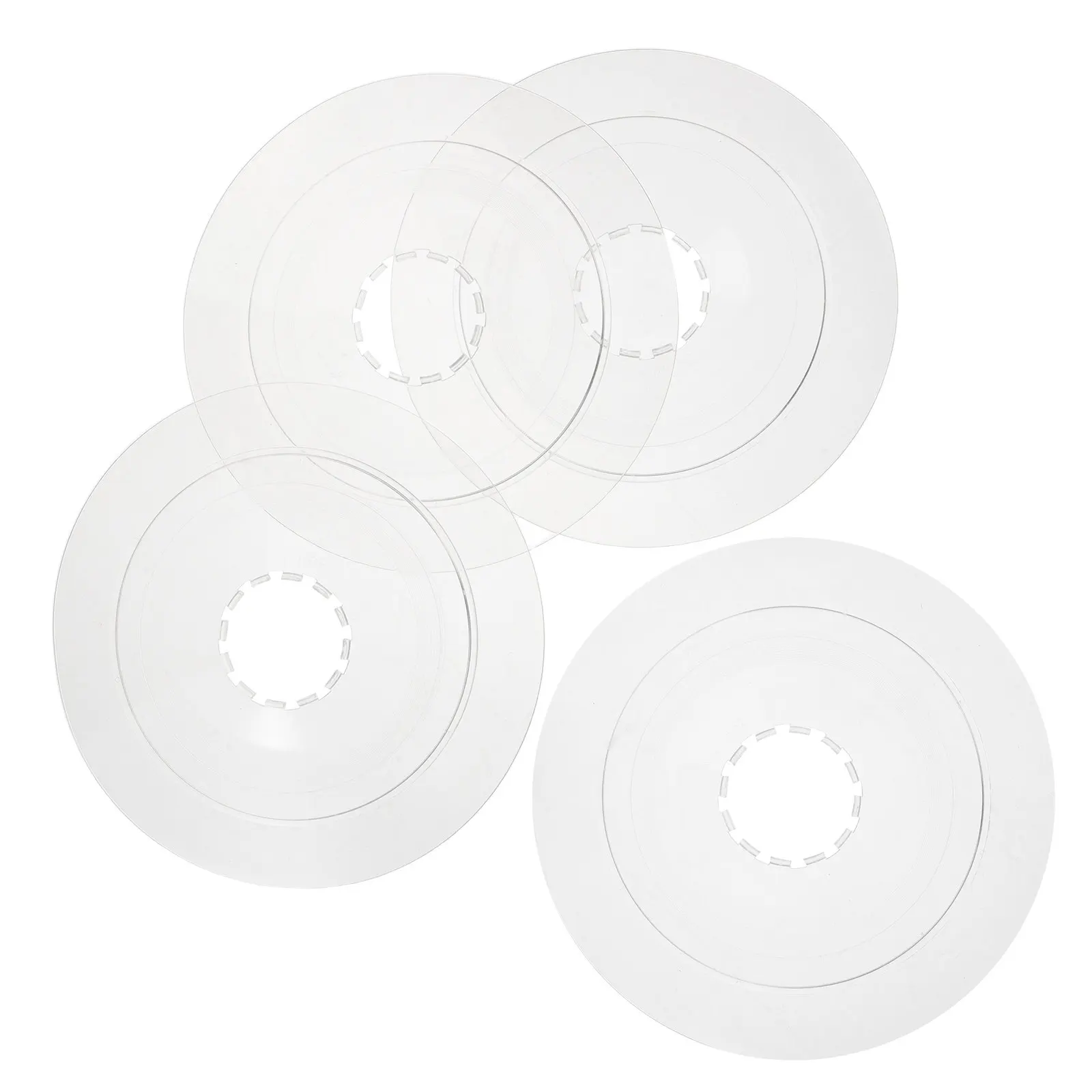 

4Pcs Bike Chain Protector Guard Transparent Flywheel Guard for Mountain Road Bikes Sprocket Hub Protection Mud Sand Debris