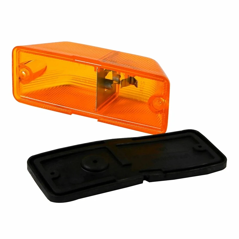 NCSMT 1Pair Side Marker Indicator Cover for Daf, Man, Mercedes Benz