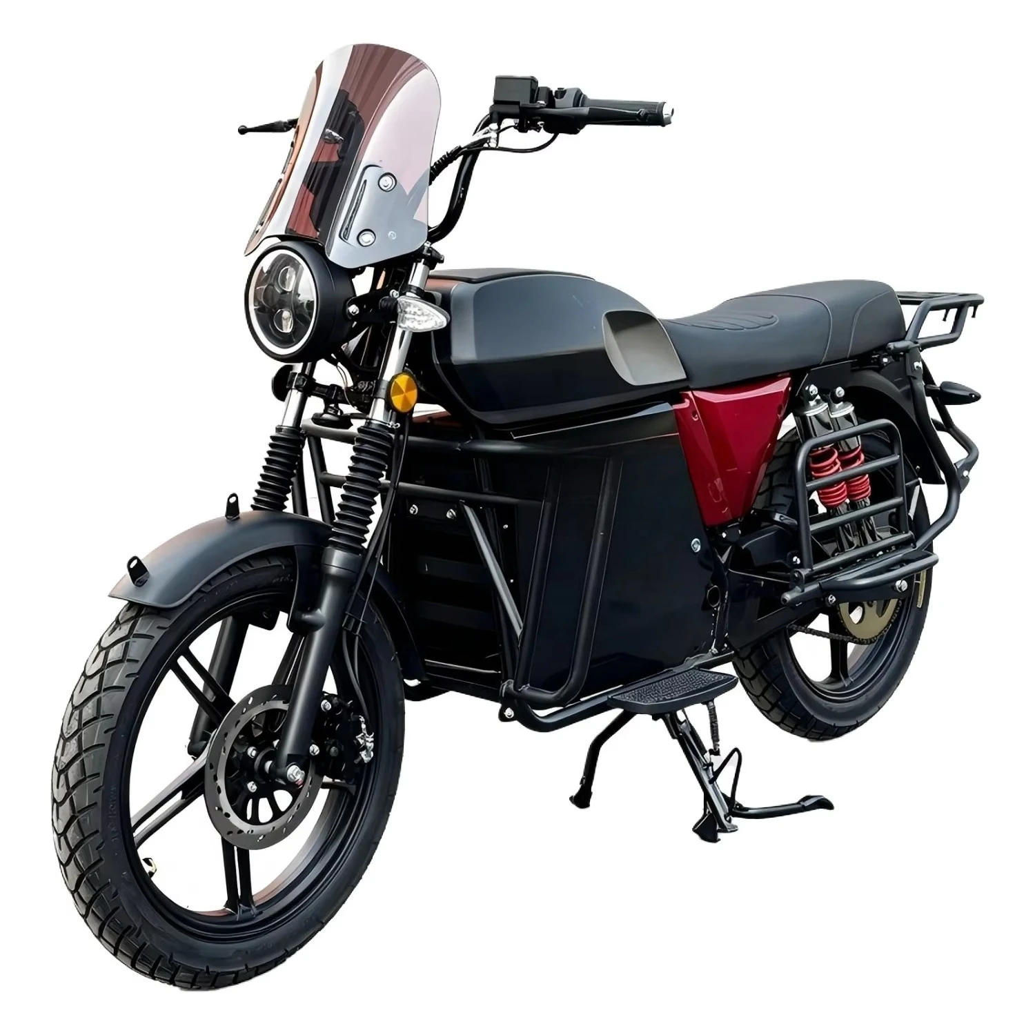 DXYSmpllo all-terrain off-road wide tire electric motorcycle 5000W 100km/h 72V lithium battery super load capacity 500-600kg