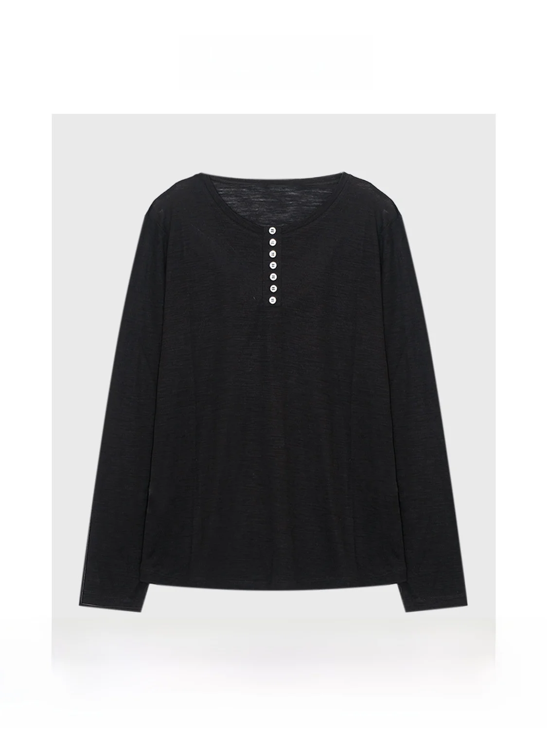 

Женская шерстяная футболка Dopne Sea Anemone с длинным рукавом, классическим узором, круглым вырезом, защитой от солнца, стандартного кроя.