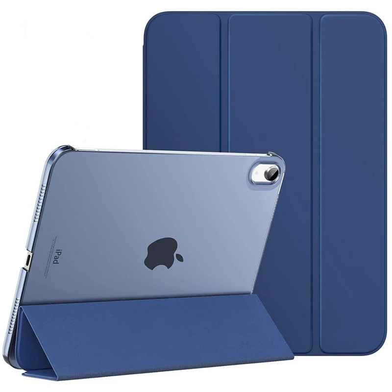 

Чехол для iPad 11-го поколения A16, iPad 12-го поколения A19, 11-дюймовый чехол для планшета, тонкий жесткий чехол-подставка для iPad 10-го поколения 10,9 дюйма с функцией автоматического пробуждения/сна