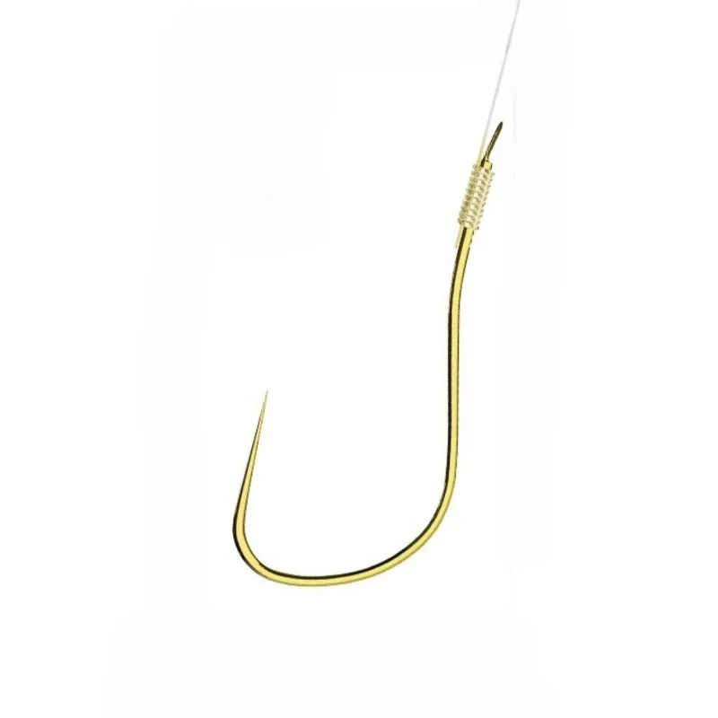 Universal Crank Gold Sleeve Fishing Hook for All Water Areas Anti Entanglement Sub Line Double Hook Anti Detachment Fishing Hook