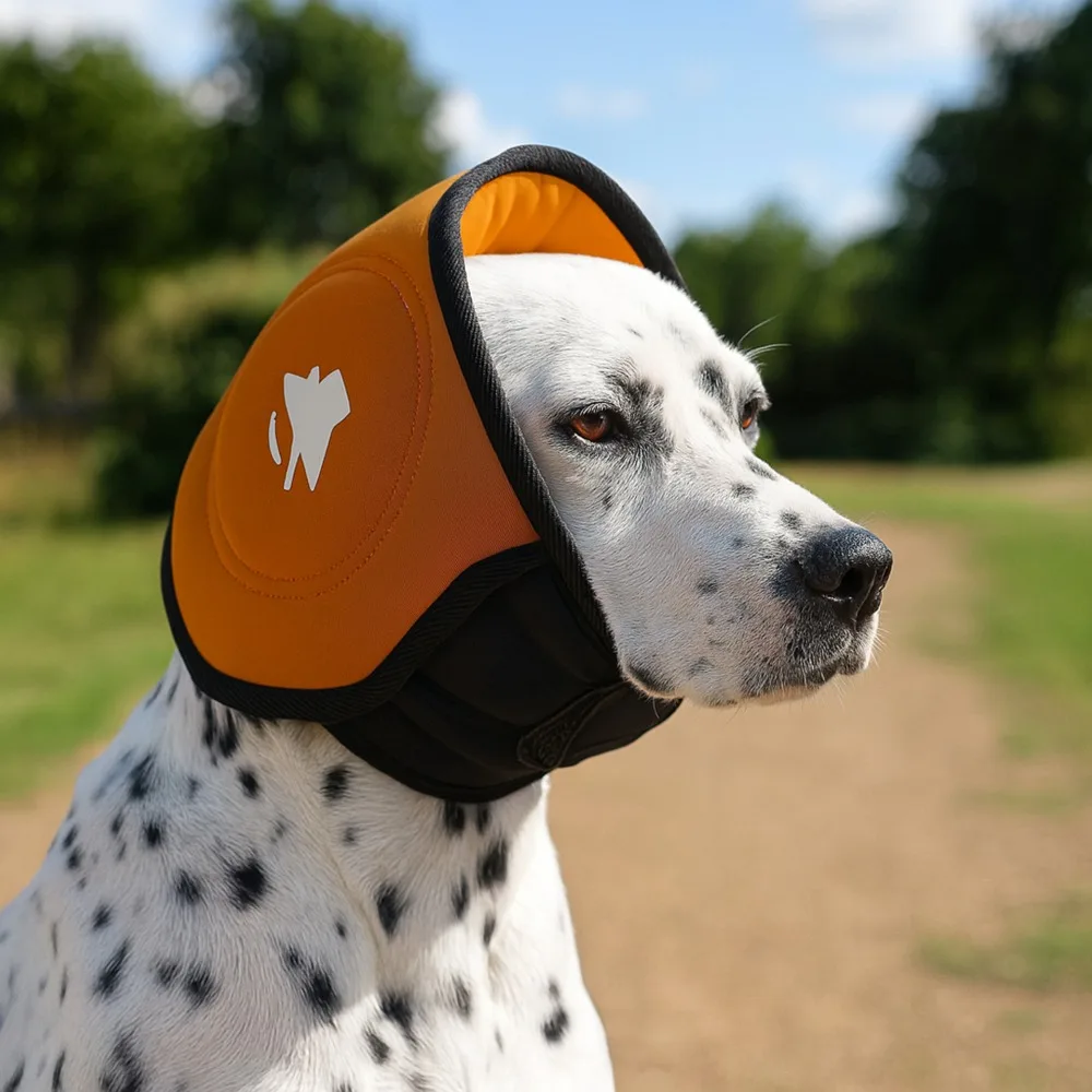 

Премиум шумоподавление, успокаивающие наушники для собак, регулируемые защитные наушники для снятия стресса, брызгозащищенные дышащие наушники для собак, сон