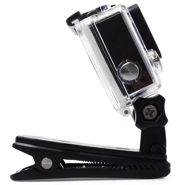 Actie Camera Clip Voor Gopro Hero 12 11 10 9 8 7 Rugzak Klem Mount Surfen 360 Graden Roterende Voor Sessie Sjcam Sj4000 Garmin