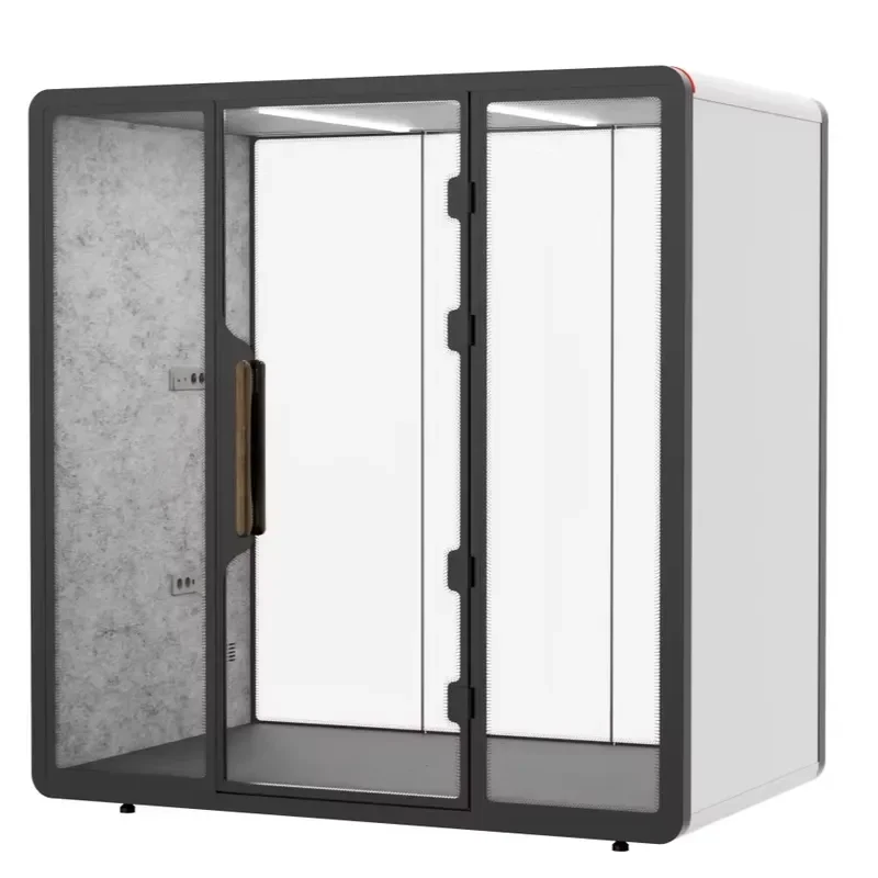 MPD414-S Acoustic Sound Insulation Telephone Booth for 4 People Suitable for Open Plan Offices