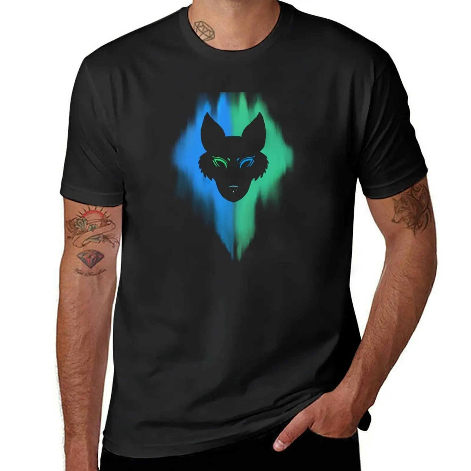 Tuners Inner Wolf T-Shirt sweat oversizeds anime plain t shirts men