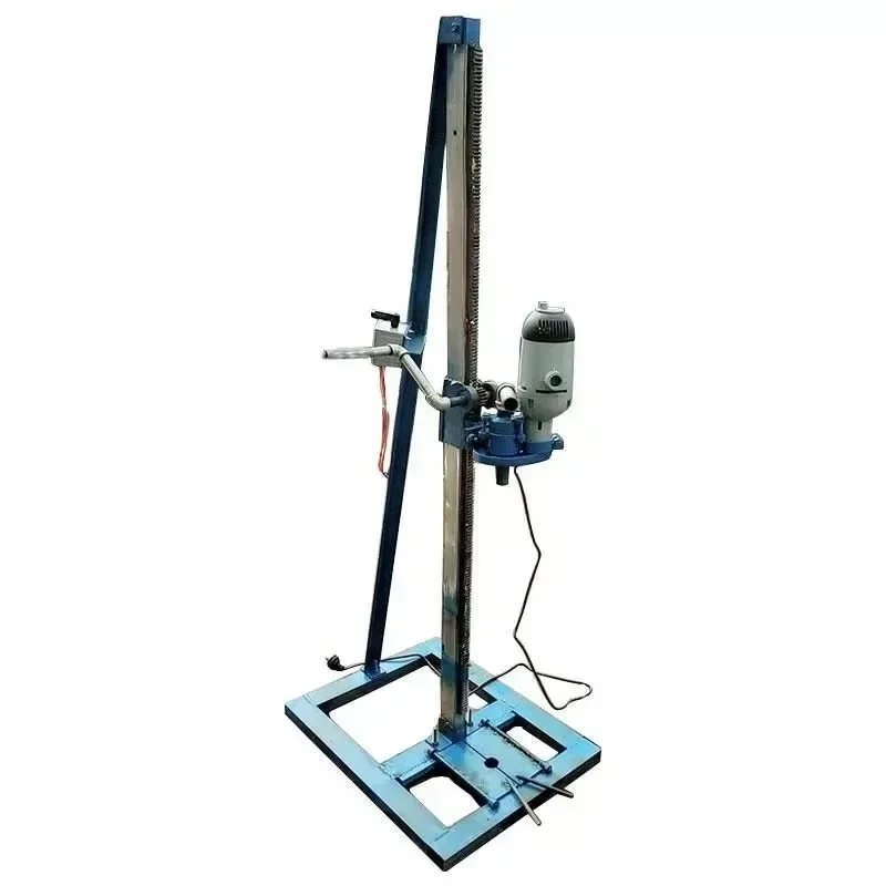 2.2KW 60m hand vertical drilling machine Electric Borehole Drilling Rig Mini Drill Rig