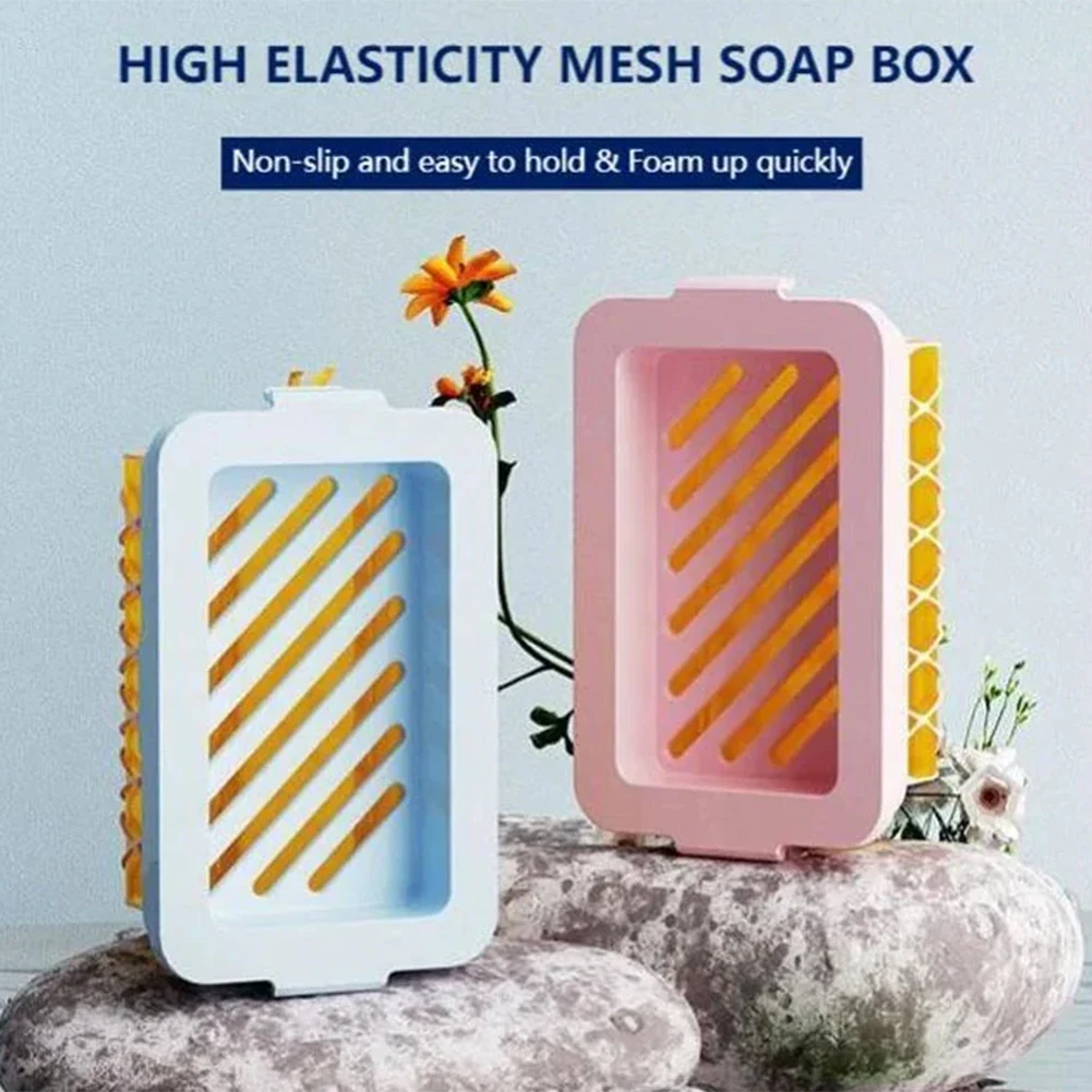 Multi-Purpose Hand-Free Lathering Soaps Box Wear Resistant Soaps Container For All Type Soaps