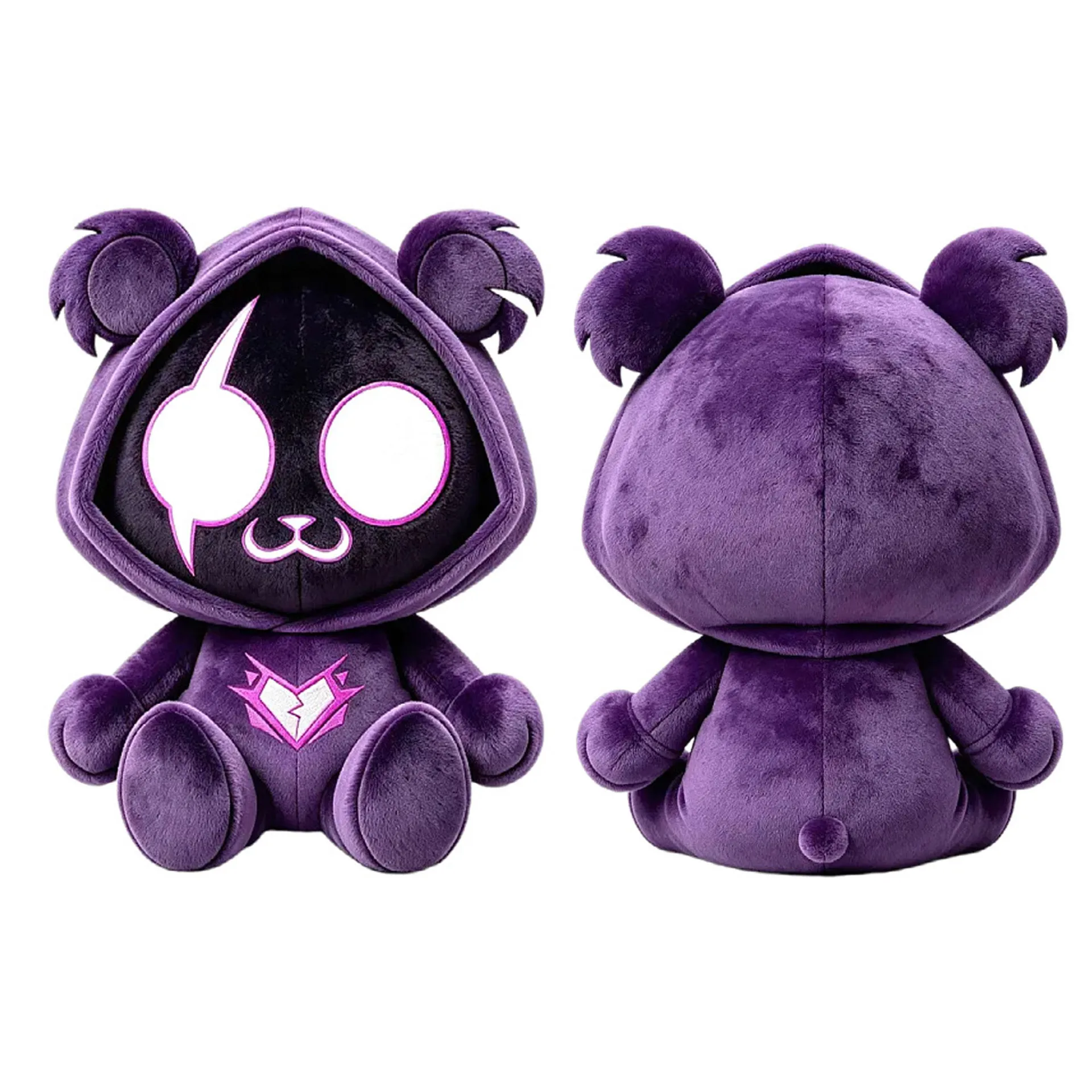 New Fortnite Cartoon Raven Team Leader Plush Toy Water Sprite Air Sprite Fire Sprite Peluche Pillow Decor For Game Birthday Gift