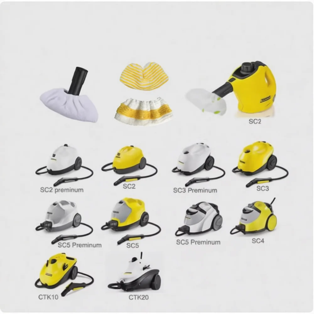 Steel Copper Brush Accessory For Karcher SC Steam Cleaner Round Scrub Head Durable Tool For Hard Residue Grease Cleaning