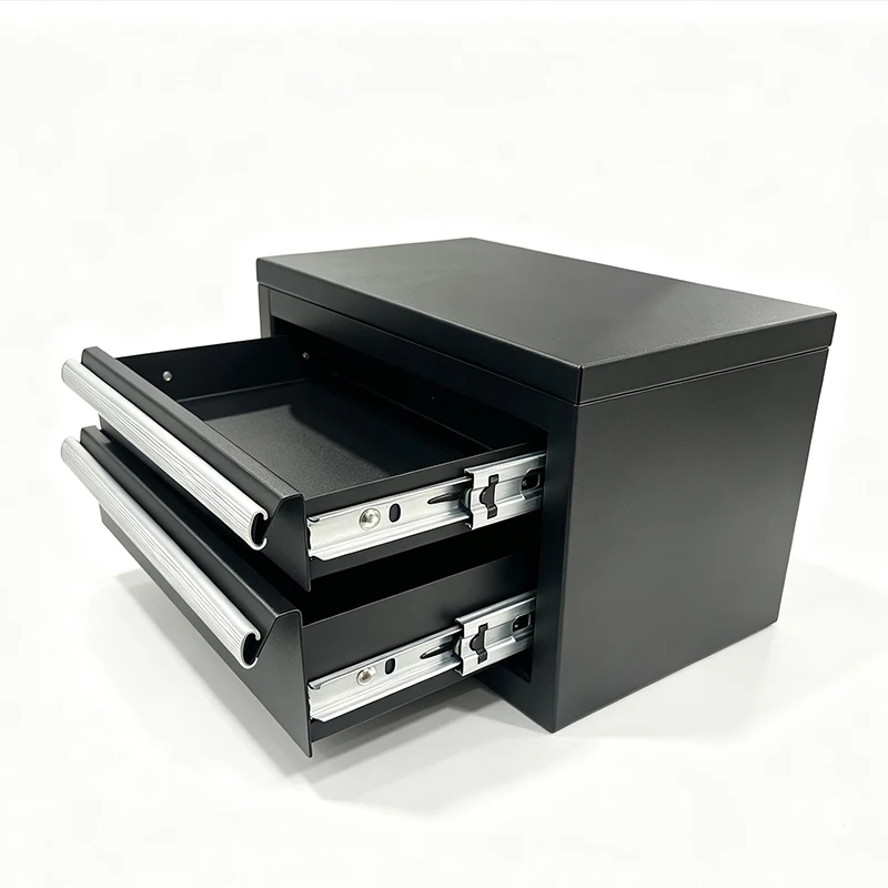a forPortable Heavy Duty Steel Tool Cabinet Removable Tray Lockable Design 150kg Load Capacity