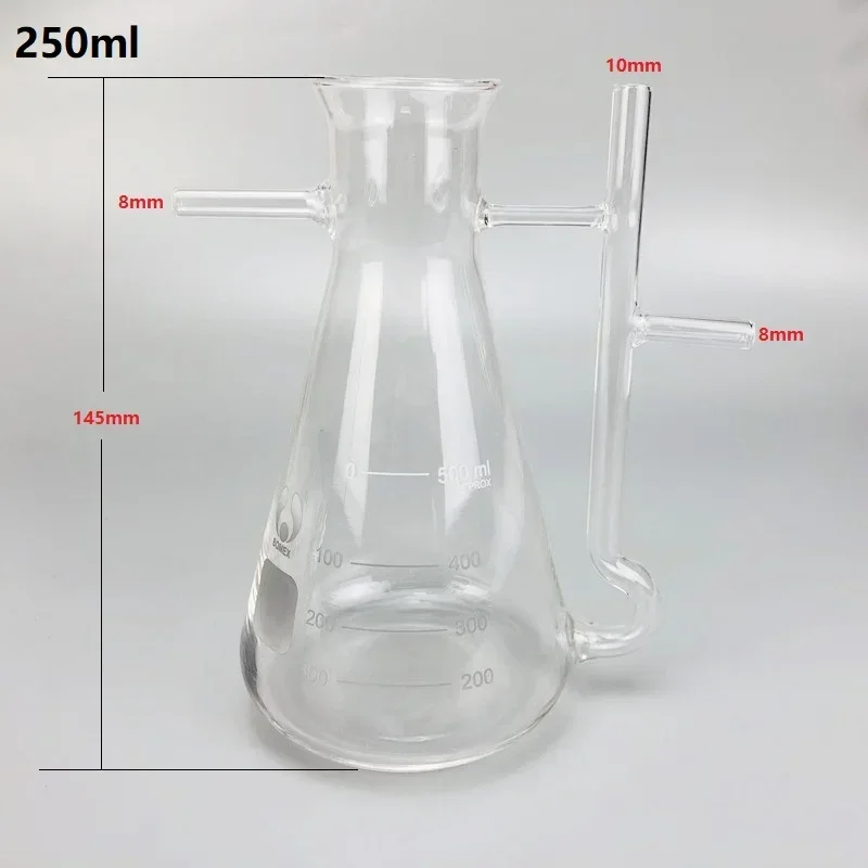 Separador de rocío de aceite esencial de 250 ml, botella recolectora de aceite esencial, vidrio de borosilicato