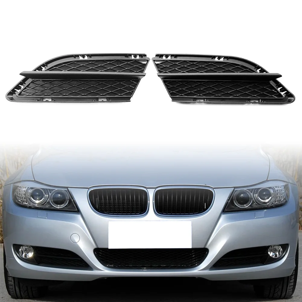 

Black Auto Front Bumper Lower Grille Trim Insert For BMW E90 E91 3Series 2009 2010 2011 2012 Car Accessories