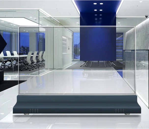 See Through 55inch Transparent Oled Display Screen Interactive Touch Information Totem With Oled Panel