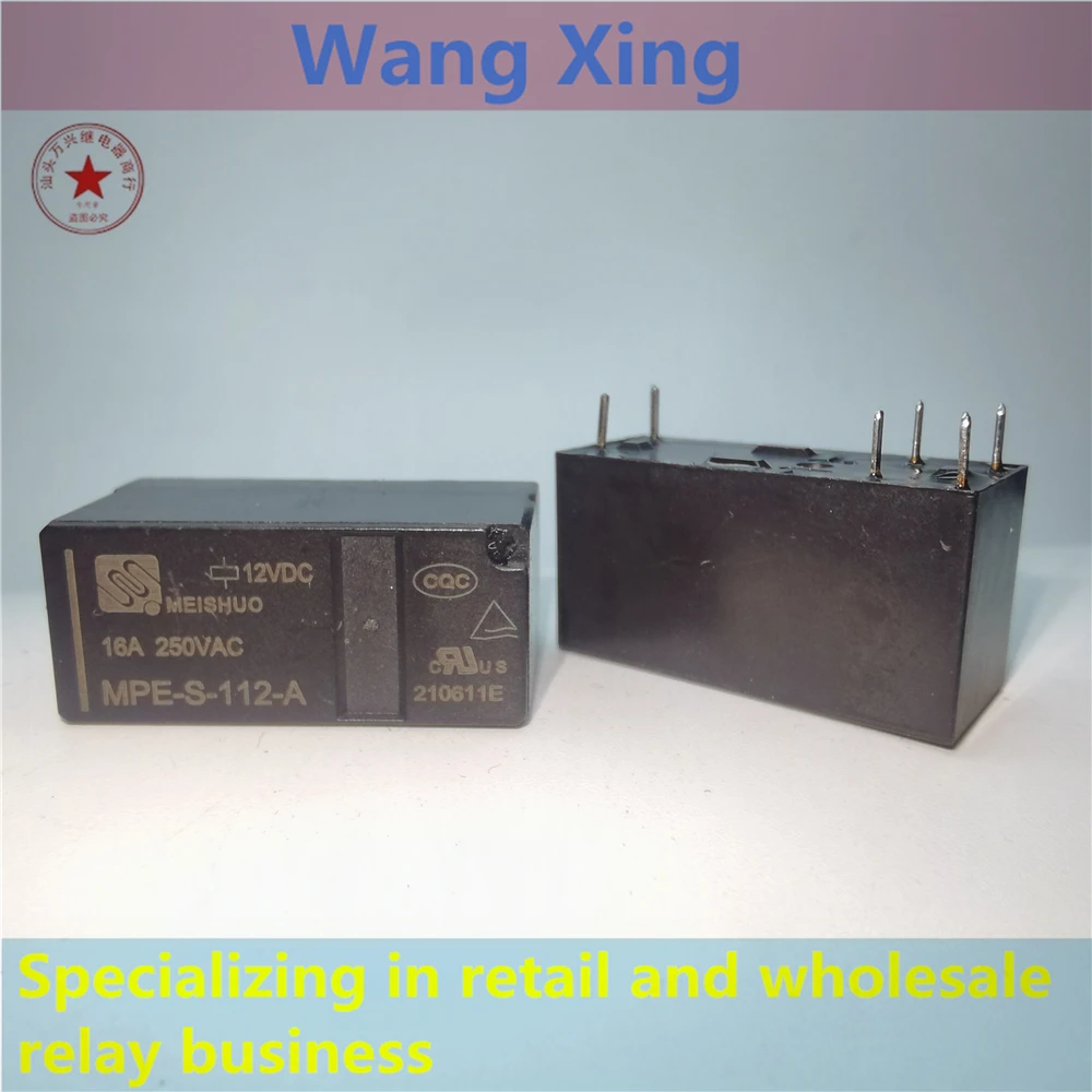 MPE-105-A MPE-S-112-A MPE-S-124-AN Electromagnetic Power Relay 6 Pins